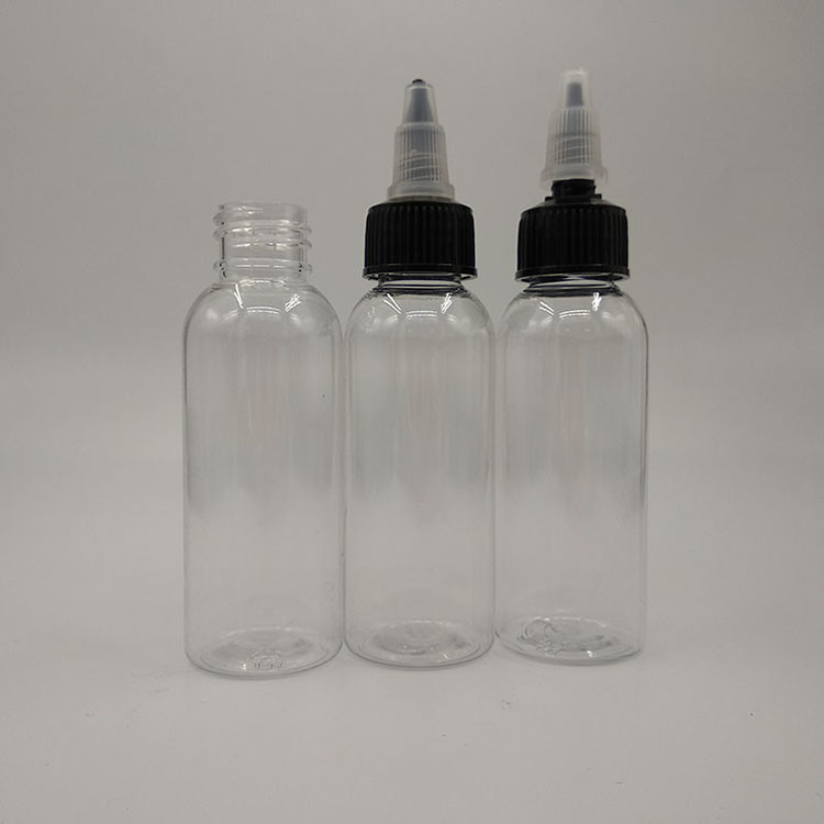 50ml カスタマイズされたラベルパネル 絞り粘着 針 尖口ボトル スクリュートップ閉塞とスポット商品