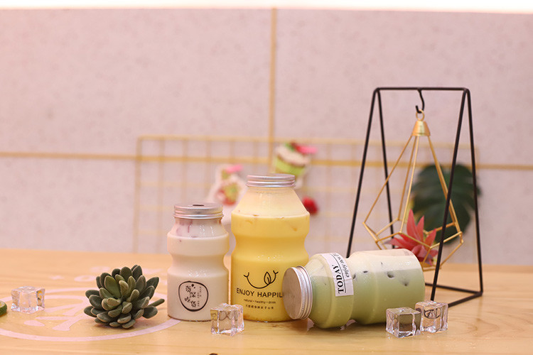 隔熱 中程度の大きさ 120ml 250ml 350ml 500ml 1000ml容量を持つミルクティーボトル