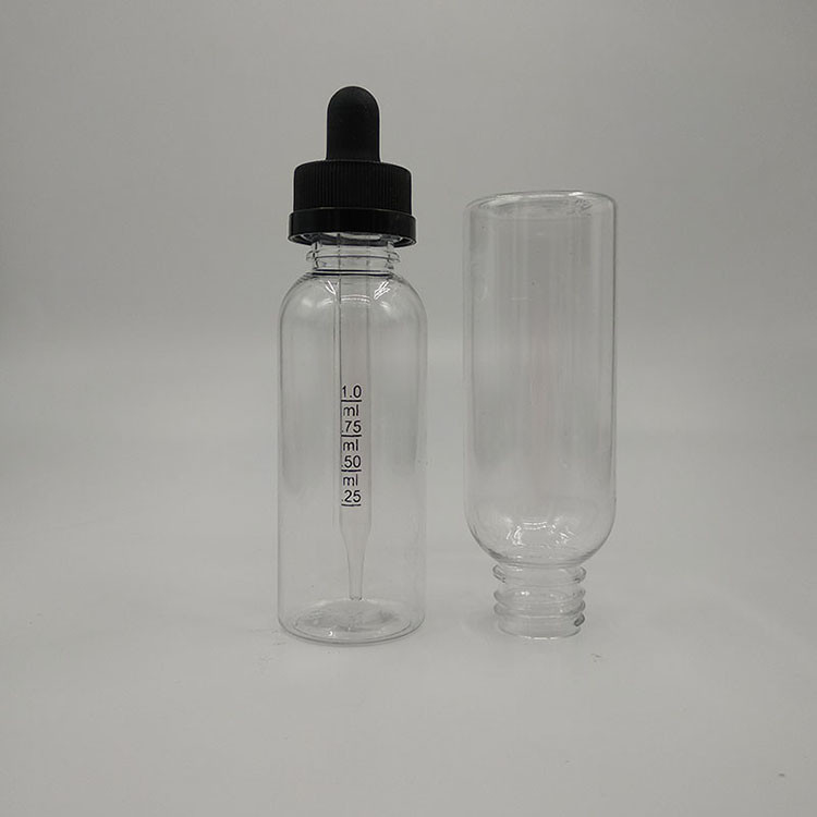 液体製品のための滑らかな表面のプラスチックドロッパーボトル