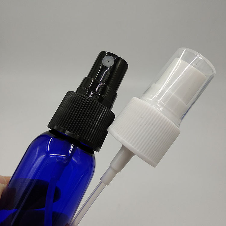 滑らかな表面 家用用PETプラスチックスプレーボトル 容量 10ml 15ml 30ml 50ml 60m 70ml 100ml 200ml 500ml 丸