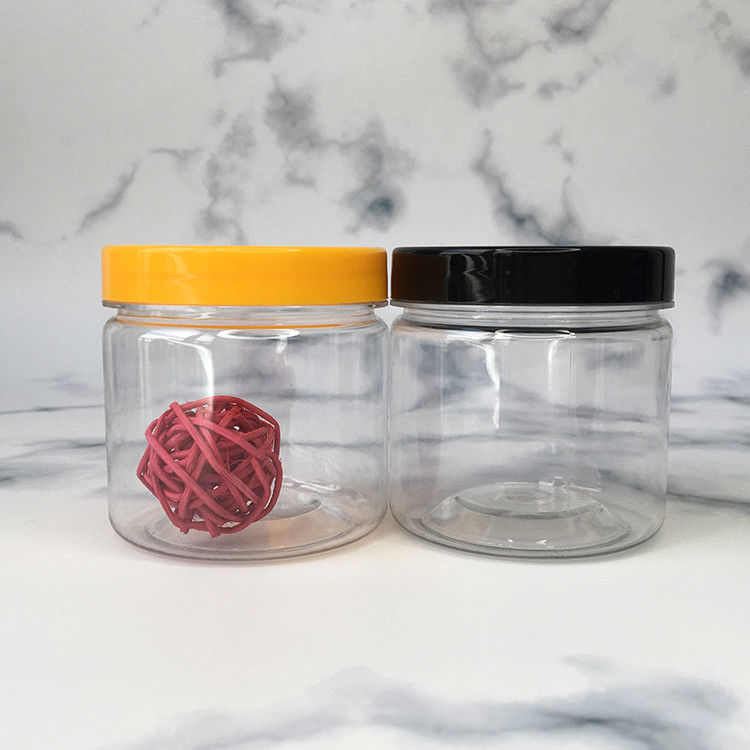 2オンス 3オンス 4オンス 5オンス 6オンス 7オンス 8オンス 容量の多用途プラスチックジャー容器、感圧シール付き