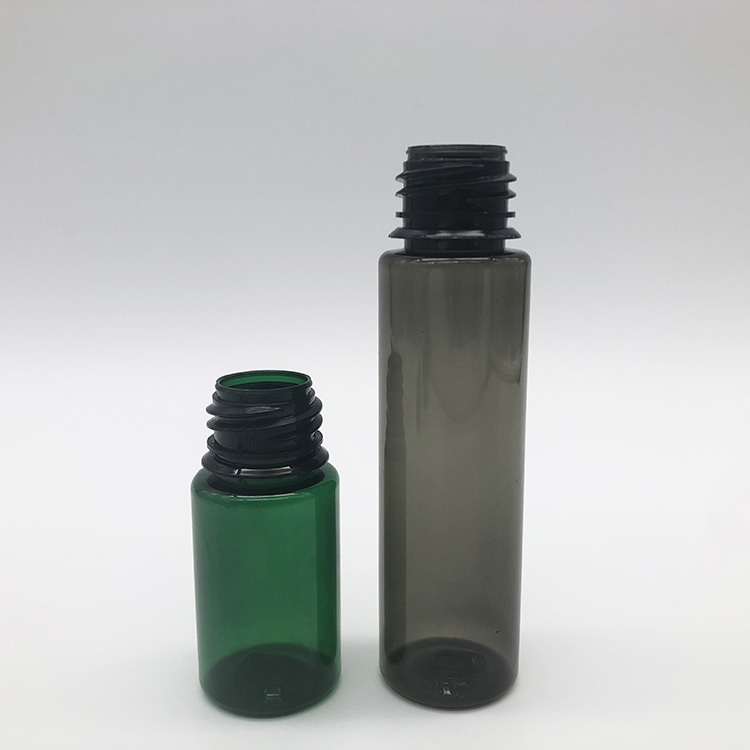 Round E Liquid Bottle Customized Logo Capacity of 10ml 15ml 30ml 40ml 60ml 80ml 100ml