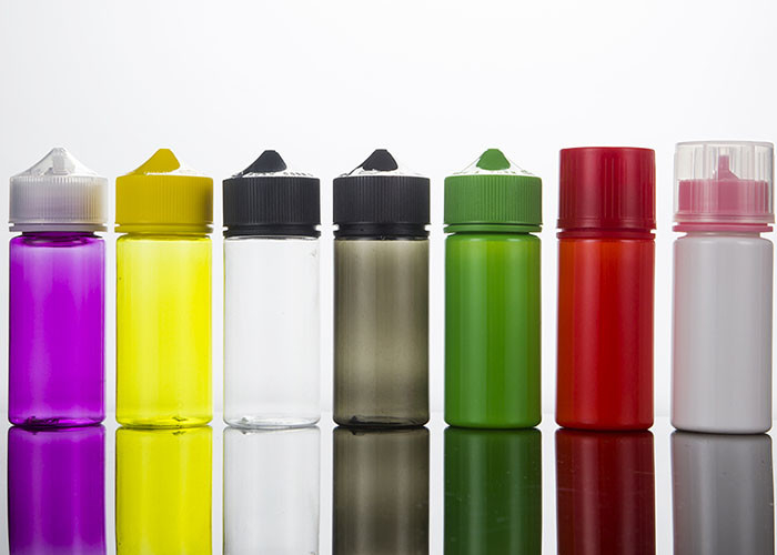 100ML 120ML EのChildproof帽子が付いている液体のびんのユニコーンのプラスチックびん