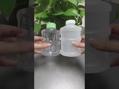 16オンス 500ml プラスチックのミルク ティージュース 飲料ボトル 引くリングキャップ