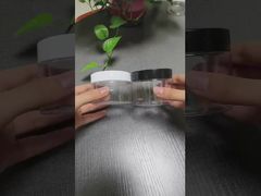 コスメクリーム 容器 空のケアクリーム 包装 白い蓋付きのコスメクリーム容器