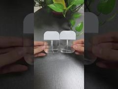 スクエアクレジットカードスプレーボトル 45ml アルコール消毒液ボトル プラスチックボトル キーチェーン付き