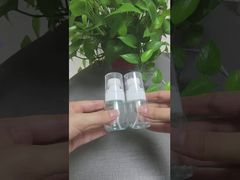 プラスチックペットエアスキンケアセラムフェイシャルクリーム洗顔料ローションボトル