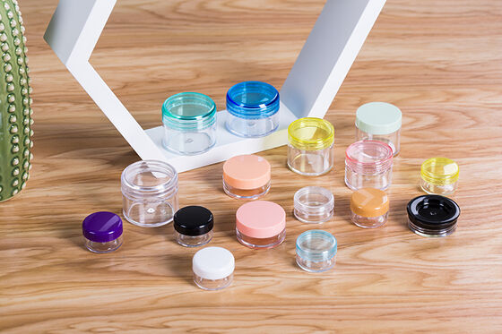 パーソナライズ 印刷 プラスチックの瓶 容器 広い口 密着容器 香辛料 薬草 クリーム と 粉末 の 保存 に 最適