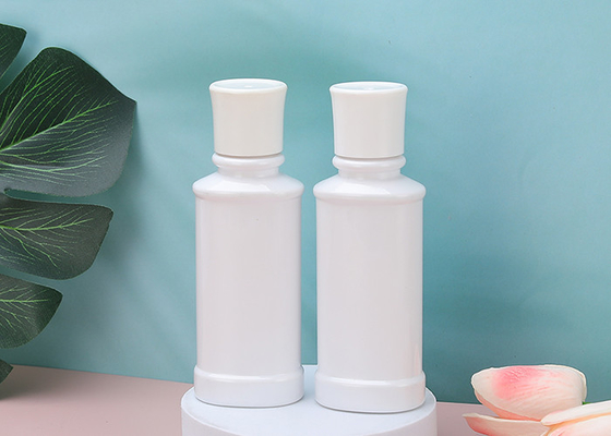 ねじ帽子が付いている化粧品80mlプラスチック詰め替え式のうがい薬のびん